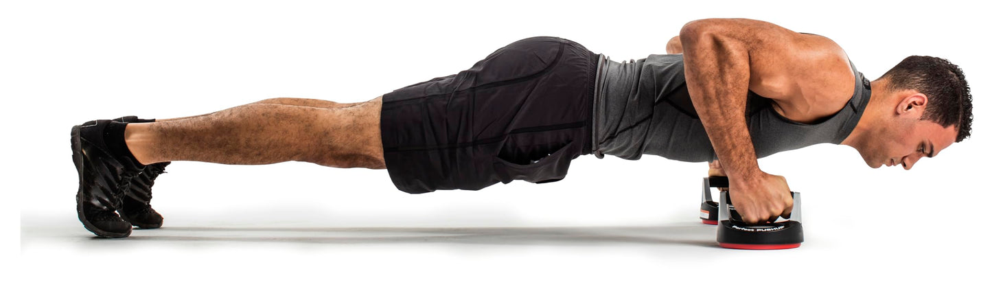 Perfect Fitness Perfect Pushup Rotating Push Up Handles – Enhance Your Workout And Engage More Muscles With Ergonomic Design