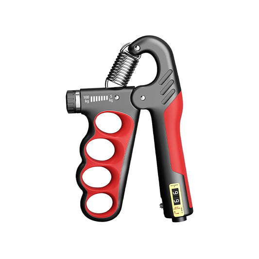 Hiyoga Grip Strength Trainer, Hand Grip Strengthener with Adjustable Resistance 11-220Lbs(5-100KG), Automatic Counter, Ergonomic Design