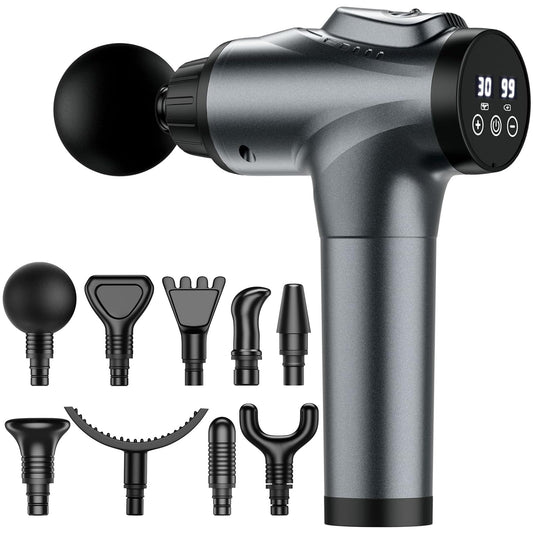 Massage Gun, Muscle Massage Gun for Athletes Handheld Electric Deep Tissue Back Massager