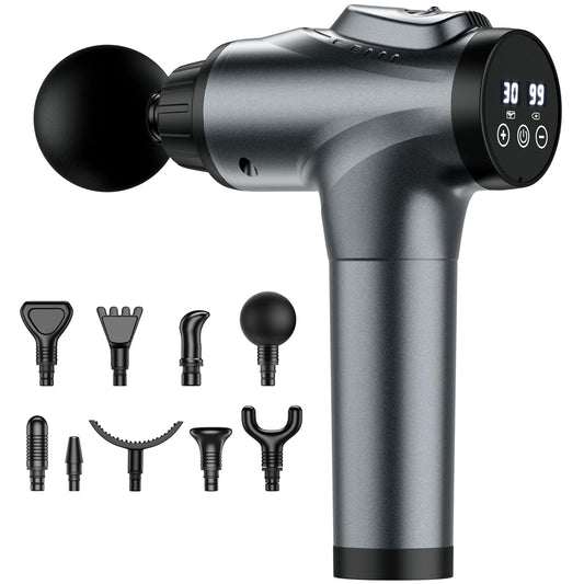 Massage Gun, Muscle Massage Gun for Athletes Handheld Electric Deep Tissue Back Massager