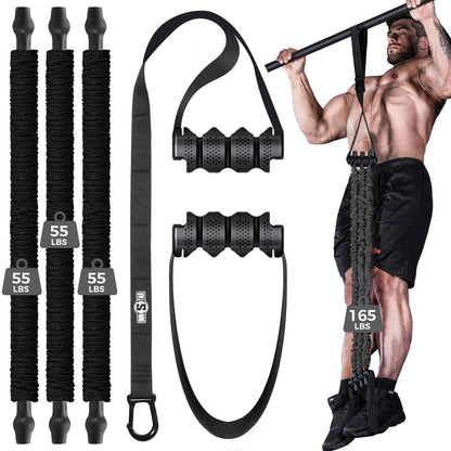 Innstar Pull Up Assistance Bands, 3 Heavy-Duty Adjustable Pull Up Bands Set, Pull Up Bands Assistance Bands for Enhanced Strength Training