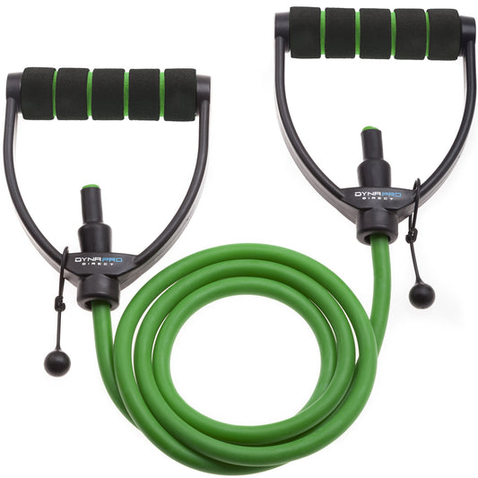 DynaPro - Exercise Resistance Bands, Adjustable Resistance Bands with D-Handles, Fitness Tubes Alternative