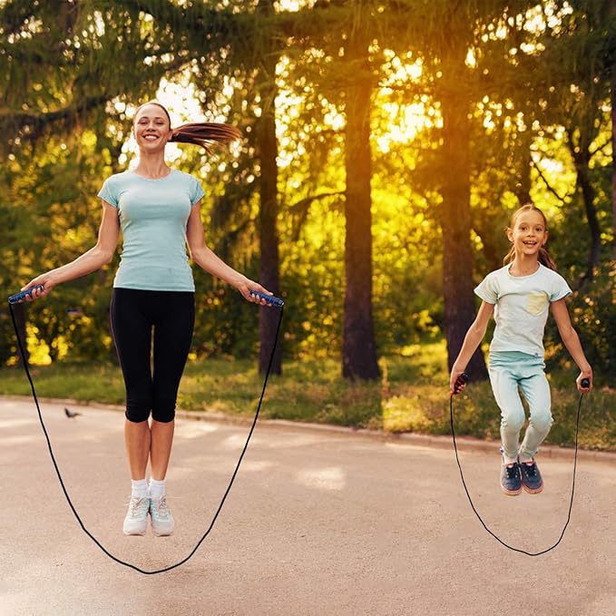 Skipping Rope - Jumping Rope Adjustable For Men Women Kids